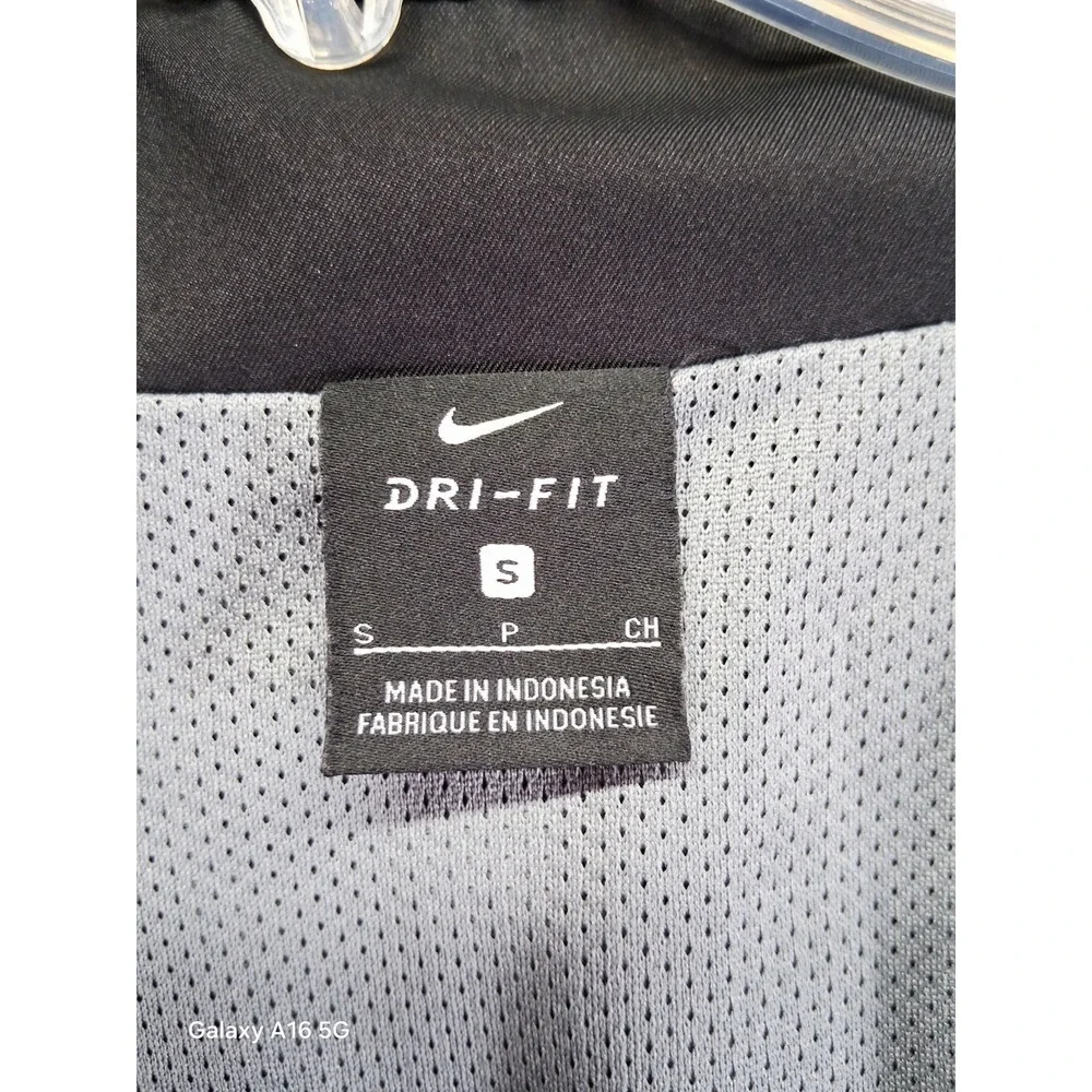 Nike Dri-Fit Full Zip Black Light‎ Jacket Men Size Small